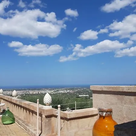 别墅 Trullo Monte Cannone Con Piscina