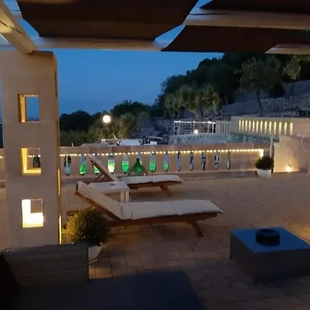 Trullo Monte Cannone Con Piscina 别墅 Cocolicchio